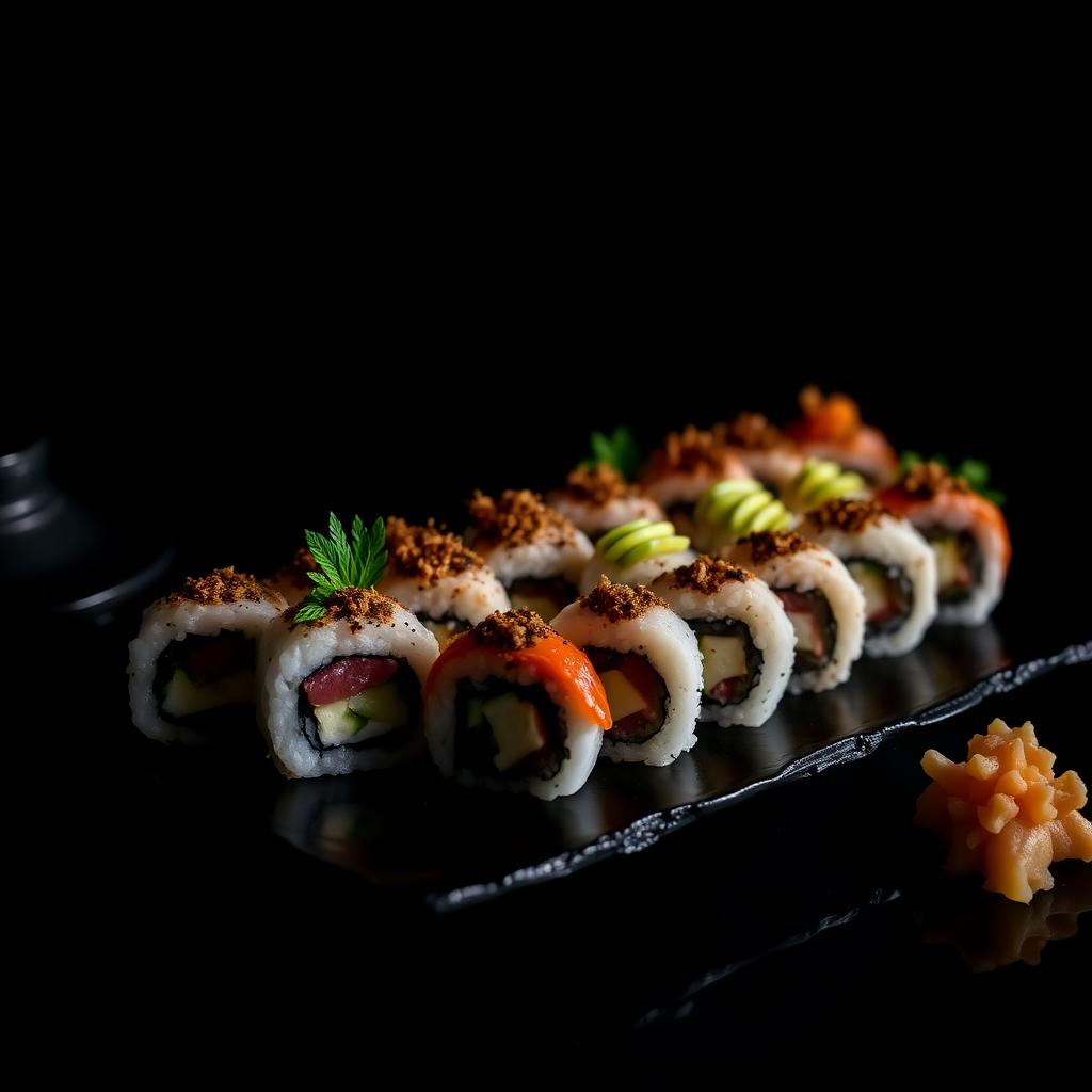 Assorted sushi platter at Sushi Star